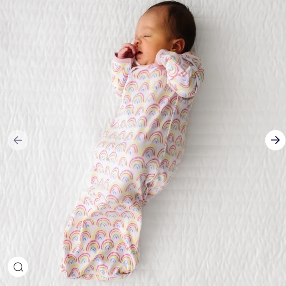Little Sleepies Rainbow Kids Pajamas Nightgown
